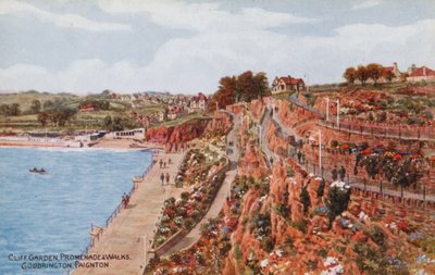 Cliff Garden, Promenade en Wandelingen, Goodrington, Paignton door Alfred Robert Quinton