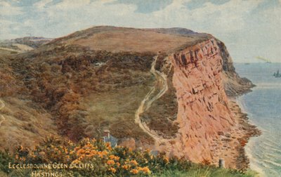 Ecclesbourne Glen en Kliffen, Hastings door Alfred Robert Quinton