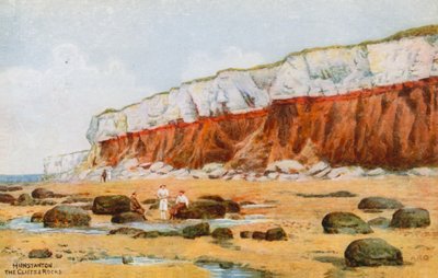 Hunstanton, De Kliffen en Rotsen door Alfred Robert Quinton