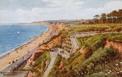 Nieuwe Zigzag Westelijke Klif, Bournemouth door Alfred Robert Quinton