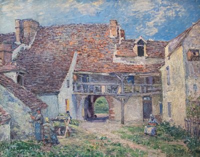 Frans: Jachtterrein in Saint-Mammès door Alfred Sisley