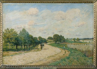 De weg naar Mantes ... door Alfred Sisley