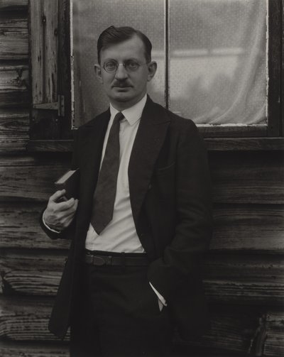 Alfred Kreymborg door Alfred Stieglitz