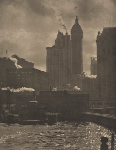 Stad van Ambitie door Alfred Stieglitz
