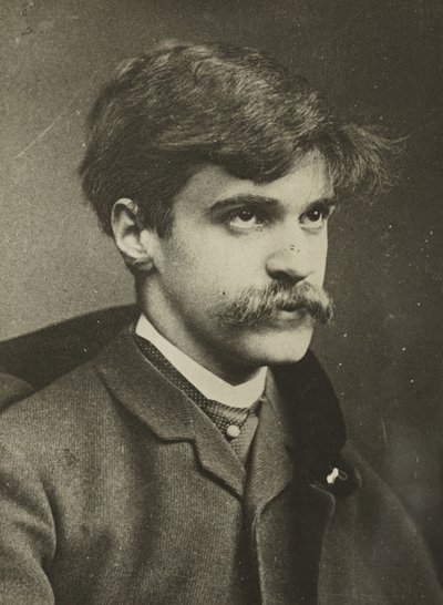 Zelfportret, 1894 door Alfred Stieglitz
