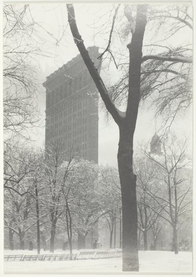 Het Flatiron door Alfred Stieglitz