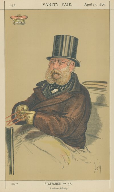 ZKH De Hertog van Cambridge (kleur litho) door Alfred Thompson
