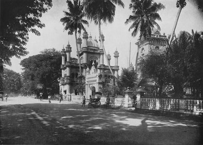 Een Mohammedaanse Moskee, Cinnamon Gardens, Colombo, c1890, 1910 door Alfred William Amandus Plate