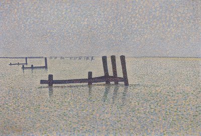 Het Kanaal bij Nieuwpoort door Alfred William Finch
