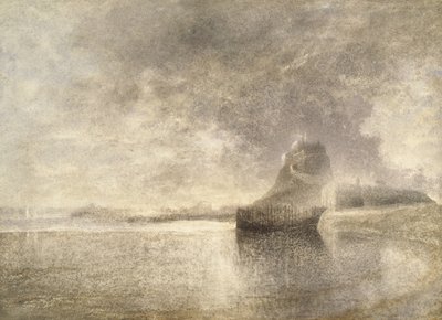 Holy Island Castle, Northumbria, c.1882-3 door Alfred William Hunt