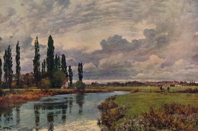 Populieren in de Thames-vallei, 19e eeuw, 1938 door Alfred William Parsons