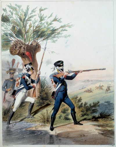 Napoleontische leger: Keizerlijke Garde door Alfred de (after) Marbot