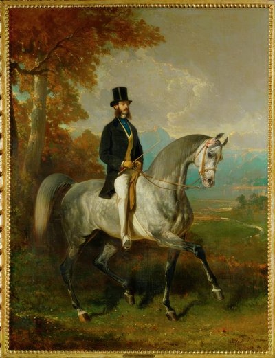 Alfred de Montgomery door Alfred Dedreux