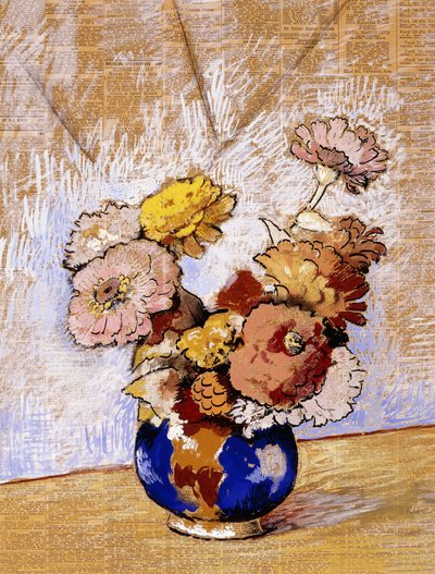 Stilleven met bloemen door Alfredo Ramos Martinez