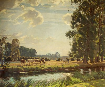 Dedham landschap door Algernon Mayow Talmage