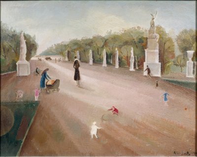 De tuin van Luxemburg door Alice Bailly