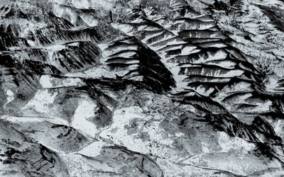 Over Nevada, 2018 (handgeschilderde foto) door Alice Gur-Arie