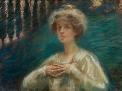 Sylvan Achtergrond door Alice Pike Barney