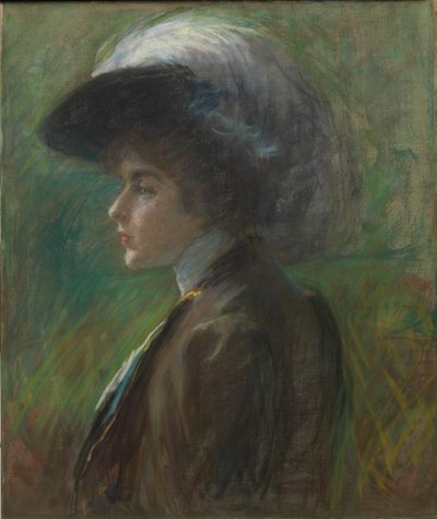 De gevederde hoed door Alice Pike Barney