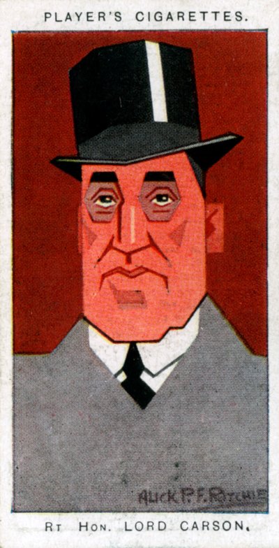 Edward Carson, 1e Baron Carson, Ulster-leider en advocaat door Alick P. F. Ritchie