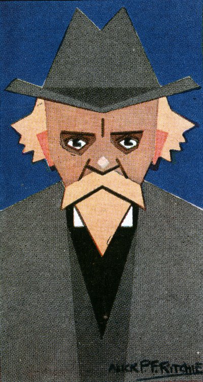 Hall Caine, 1926 door Alick P. F. Ritchie