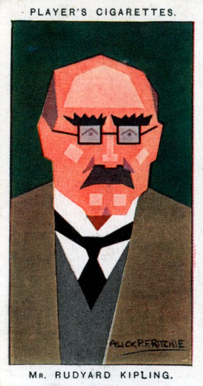 Rudyard Kipling, Britse schrijver en dichter, 1926 door Alick P. F. Ritchie