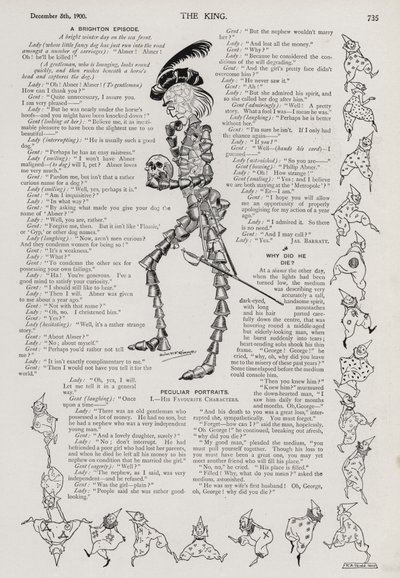 Eigenaardige portretten: Hamlet gemaakt van bellen (gravure) door Alick Penrose Forbes Ritchie