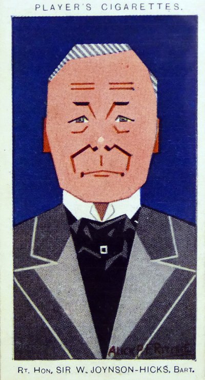 William Joynson-Hicks door Alick Penrose Forbes Ritchie