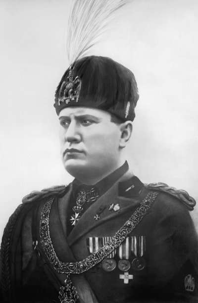 Benito Mussolini door Fratelli Alinari
