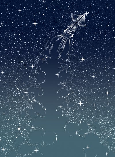 De opmars van de hemelse inktvis door Alirıza ÇAKIR