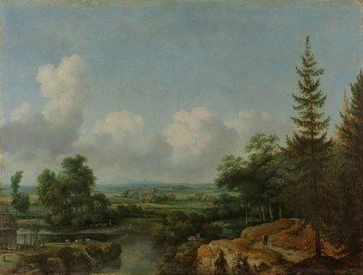 Zweeds landschap door Allaert van Everdingen