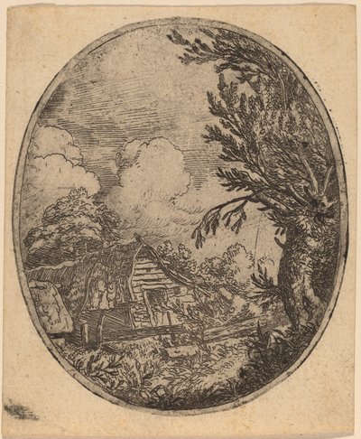 Hamlet tussen de Bomen door Allart van Everdingen