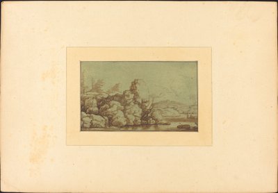 Landschap door Allart van Everdingen