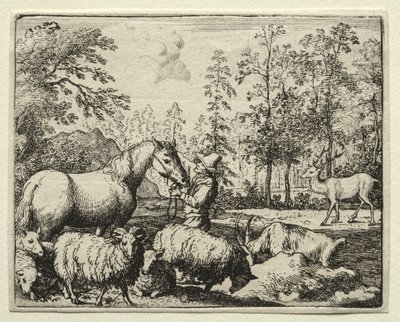 Reinaert de Vos: Het Jaloerse Paard door Allart van Everdingen