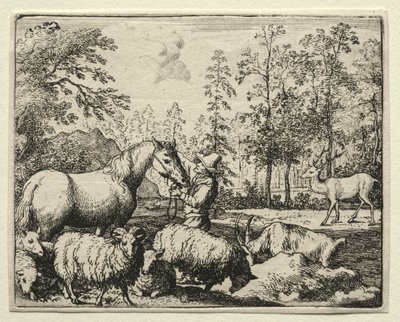 Reinaert de Vos: Het Jaloerse Paard door Allart van Everdingen