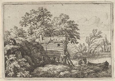 De Hut van de Visser door Allart van Everdingen