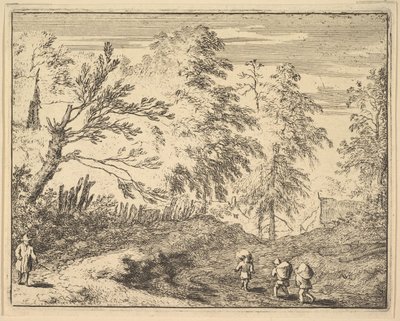 De Drie Dragers door Allart van Everdingen