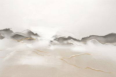 Abstract: Gouden landschap door Alma