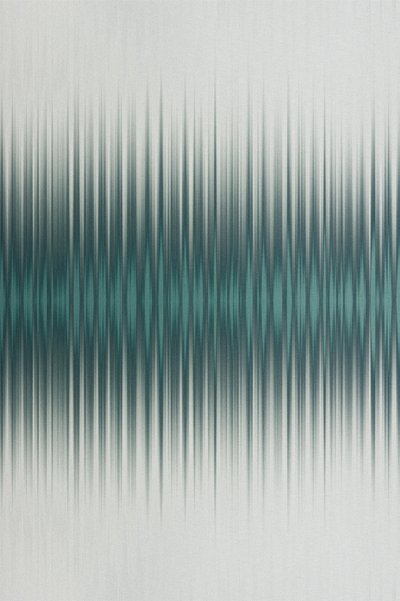 Abstract: Teal Waves door Alma