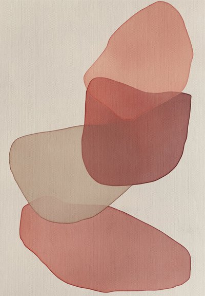 Zacht overlappende vormen door Alma