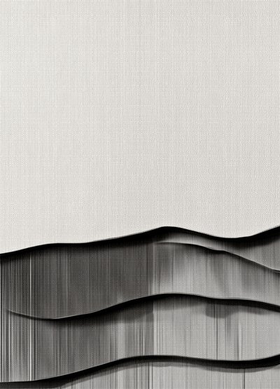 Monochrome golven door Alma