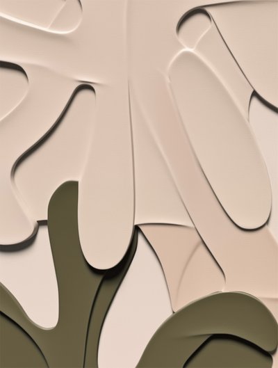 Organische gelaagde vormen door Alma