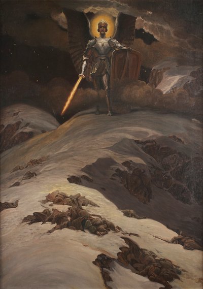 Karpathenwacht door Alois Hans Schramm