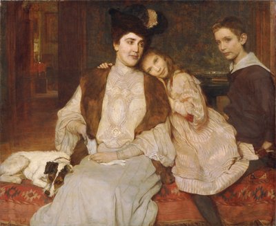 Familie Markl door Alois Johann Josef Delug
