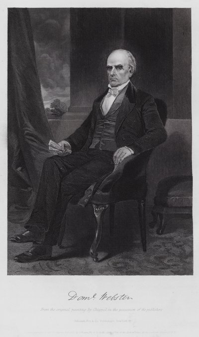 Daniel Webster door Alonzo (after) Chappel