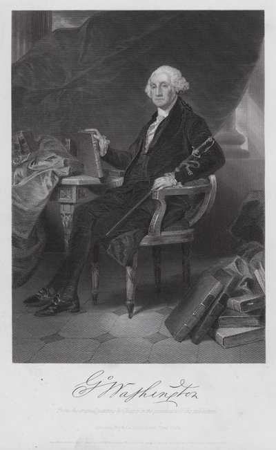 George Washington door Alonzo (after) Chappel