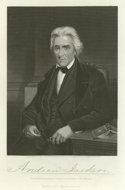 Andrew Jackson door Alonzo Chappel