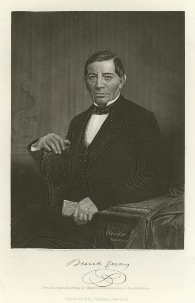 Benito Juarez door Alonzo Chappel
