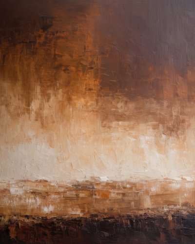 Abstracte weergave van woestijnwarmte door Alpenglow Workshop