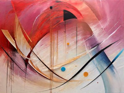 Levendige abstracte beweging door Alpenglow Workshop